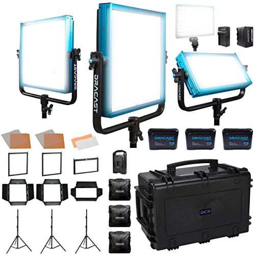 Dracast Plus Series ENG Kit – Daylight LED 4