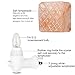 GRDE Salt Lamps Himalayan Natural Crystal Rock Salt Stone Lamp Night Light with Cordless Holder (Cube)