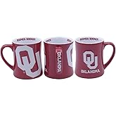 RFSJ Oklahoma Sooners Ceramic 16oz Relief (3D) Mug Red