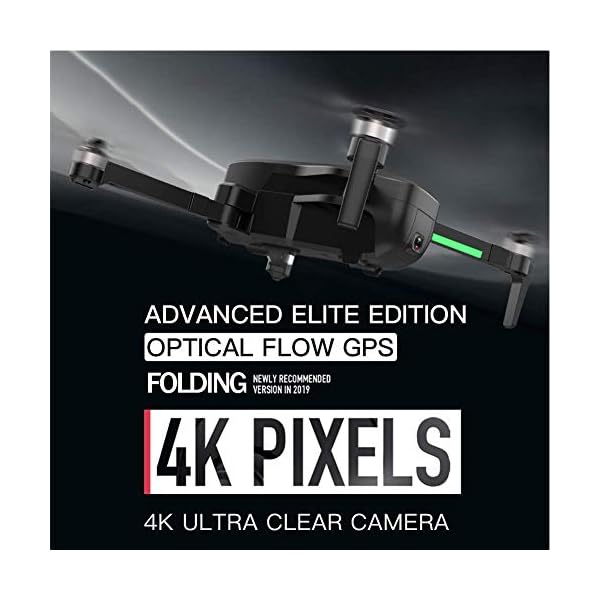 AHangcc GPS Drohne mit Kamera, 4K HD Weitwinkelkamera Drohne 5G WiFi FPV Live Video, GPS Return Home Faltbarer RC… – Bild 6