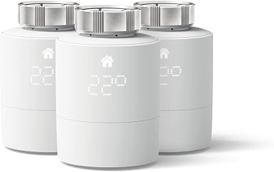 tado Smart Radiator Thermostat 3-Pack Add-On WiFi Multi-Room Control