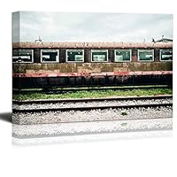 Canvas Wall Art Old Landscape Photography Canvas Prints Home Artwork Decoration for Living Room,Bedroom … - 12x18 inches