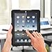 Pepkoo Ipad 2/3/4 Case Plastic Kid Proof Extreme Duty Dual Protective Back Cover with Kickstand and Sticker for Ipad 4/3/2 - Rainproof Sandproof Dust-Proof Shockproof (Black/Olive)