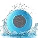 LEKOO Portable Shower Speaker Wireless Water Resistant Bluetooth 3.0 Hands-free Speakerphone (Blue)