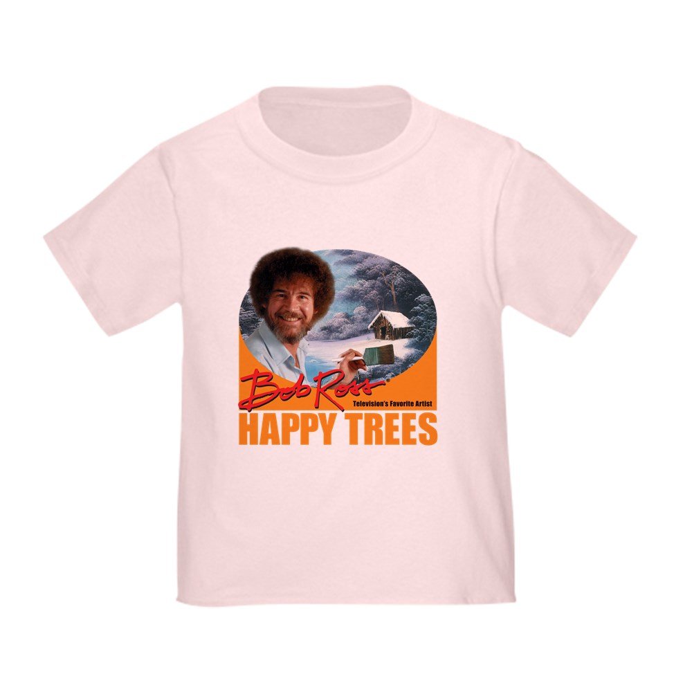 Cafepress Bob Ross Cute Toddler T Shirt 100 Cotton Kinihax