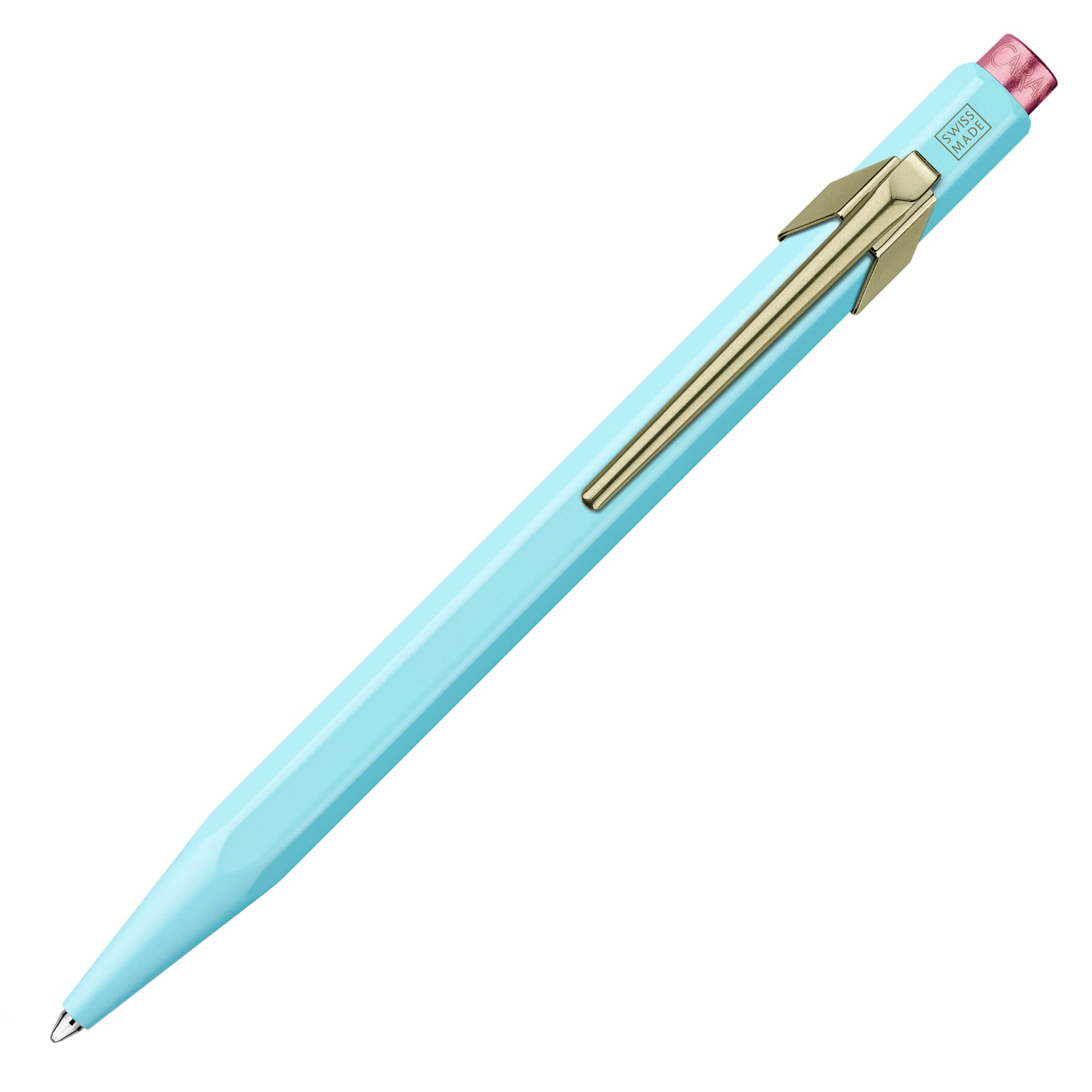 Caran d'Ache 849 Ballpoint Pen 'Claim Your Style' Edition 2 - Bluish Pale Green, multicoloured