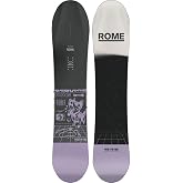 Rome Service Dog Men's Directional All-Mountain Snowboard | Freeride, Powder, Flex 5/10, Rocker/Camber/Rocker, 10mm Taper, Extruded Base, Intermediate