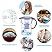 Water Filter Pitcher Alkaline Filtration - 2.5L Improve PH, BPA Free, 10 Cup Large Size Fast Flow with 2 Filters by Hskyhan