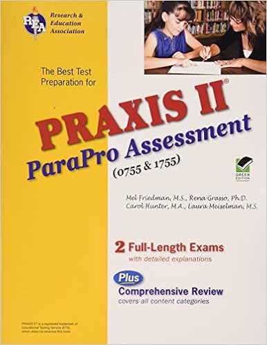 Praxis Ii Parapro Assessment 0755 And 1755 Praxis Teacher
