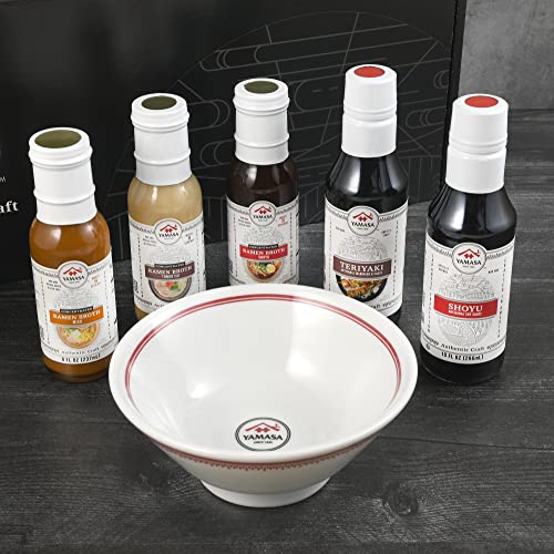 Yamasa, Traditional Japanese Artisanal Asian Sauces Gift Set, Set