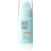 Nip + Fab Glycolic Acid Fix Serum for Face with Aloe Vera, AHA Anti-Aging for Fine Lines and Wrinkles, Refine Minimize Pores, Skin Toning, 1.01 Ounce
