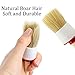 JANYUN Natural Boar Hair Detail Brush (Set of 6), Auto Detailing Brush Set Cleaning Weels, Interior, Exterior, Leather 2 pcs Automotive Air Conditioner Cleaner Brush