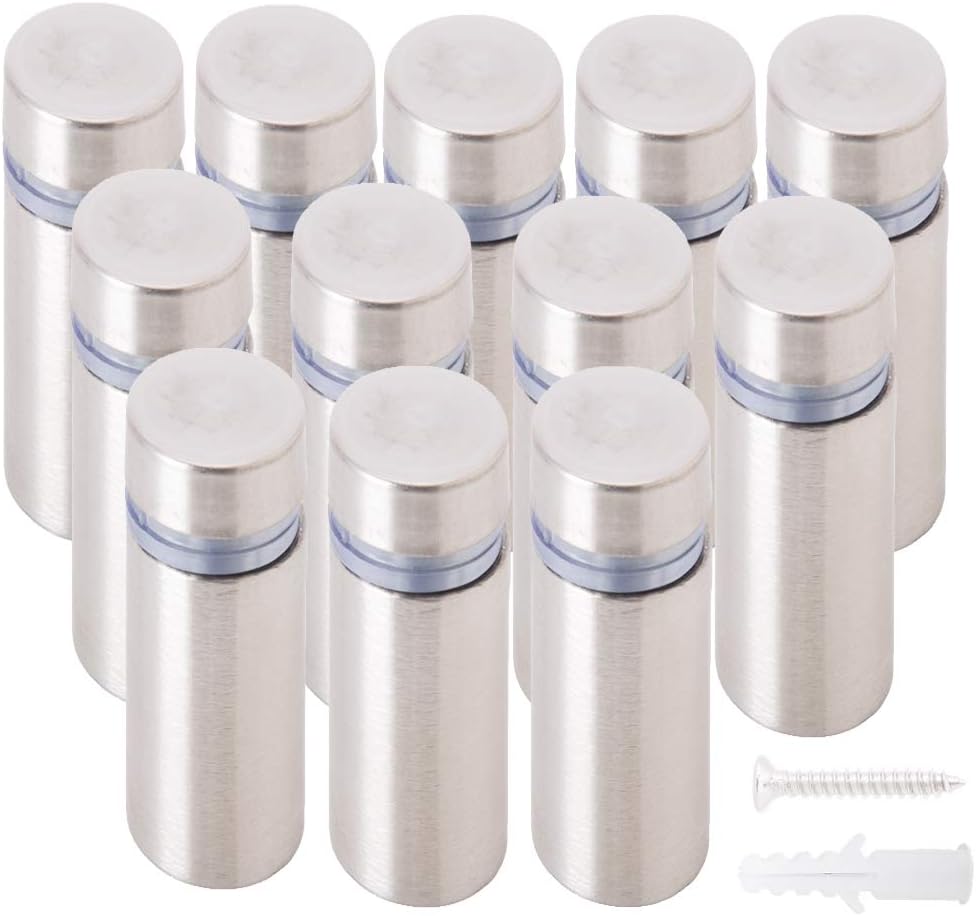 Osring Wall Sign Standoff Screws 3/4 x 4 in, Acrylic Standoffs Mounting Hardware