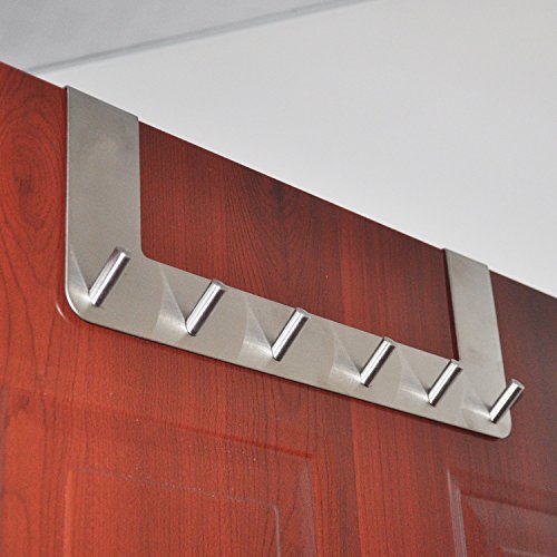bathroom w hardware for Hanging Hooks Coat/Hat/Robe/Towel The Rack Door Over