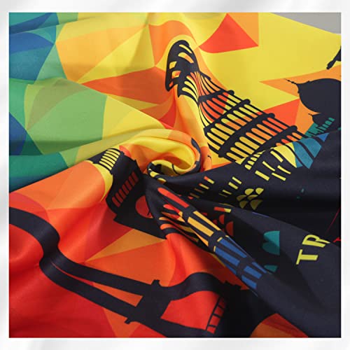 T Tersely Travel Luggage Cover Spandex Suitcase Protector Washable Baggage Covers (for 48cm/18"-80cm/30" luggage) Premium Elasticated Luggage Protector -Go Travel (H532, XL（74cm/29"-80cm/30"）)