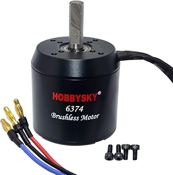 Amazon.com: Hobbysky 6374 170KV 190KV - Motor sin escobillas y sin ...