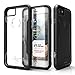 Zizo Shock Series Compatible with iPhone 8 Case Military Grade Drop Tested with Tempered Glass Screen Protector iPhone 7 case Black