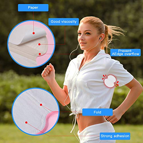 Underarm Sweat Pads - Armpit Sweat Pads [ 100 Pack / 50 Pairs ] Quality Absorbent Shields Dress Armpit Guards Fight Hyperhidrosis for Men and Women