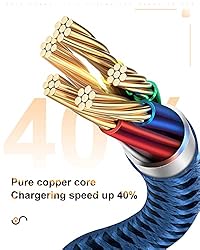 2Pack Extra Long Lightning Cable 10 Ft,10 Foot
