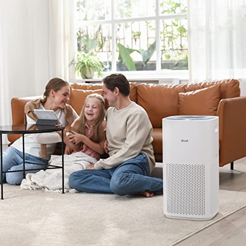 LEVOIT Air Purifiers for Home Large Room Up to 3175 Sq. Ft with Smart WiFi, PM2.5 Monitor, HEPA Sleep Mode, 3-in-1 Filter for Smoke, Pet Allergies, Dust and Odor, Alexa Control, Core 600S-P, White - Image 12