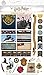 Paper House Productions Harry Potter Planner Sticker Pack of 4 Sticker Sheets for Planners, Journaling and Crafting - Hogwarts Collection