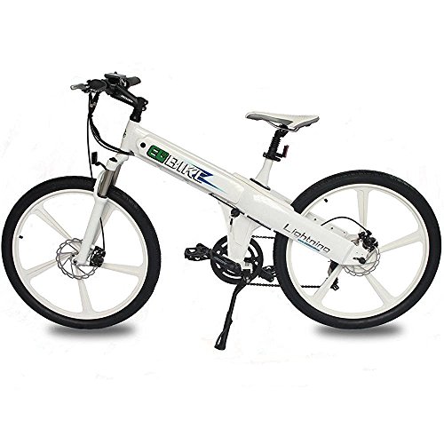 Ego White New Electric Bike Matt Electric Bicycle Mountain 500w