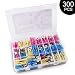 300 Pcs Heat Shrink Wire Connectors, Eventronic Waterproof Marine Electrical Wire Terminals Kit Automotive Copper Wire Electrical Connectors primary
