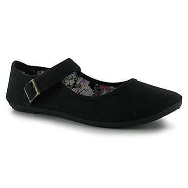 slazenger canvas mary jane ladies shoes
