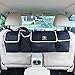 Barbarians Car Seat Back Organizer, Backseat Organizer Storage Bag for Truck, SUV, Van, Cargo with Adjustable Straps Black