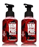 Bath and Body Works Halloween Vampire Blood Gentle Foaming Hand Soap - Pair of 2 Foam Soaps