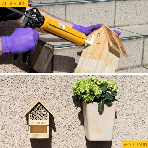 SIKA - Massa adesiva multiusos - Sikaflex 11 FC Purform - Bege - Junta e cola - Selante multi-suporte em poliuretano - Interior e Exterior - 300ml