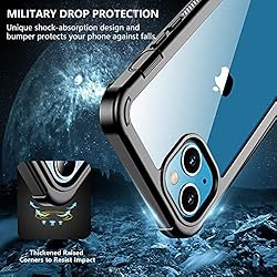 Red2Fire for iPhone 13 Case, [360 Full Body] [Heavy