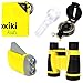 Nature Exploration Adventure Toys | 5 PC Outdoor Adventure Set | Compass, Magnifying Glass, Flashlight, Backpack & Binoculars for Kids | Educational Outdoor Toys for Kids