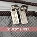 Storage Bag Organizers,Clothing Organizer Bags, Foldable Storage Zipper Bag Large Durable Closet Storage Boxes Case Container for Dresses Quilt Season Items Storage (Grey+3 Piece)