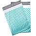 Inspired Mailers - Poly Mailers 10x13-100 Pack - Aqua Mermaid Scales Deluxe - Mailing Bags - 10x13 Poly Mailers - Shirt Packaging Bags - Packing Envelopes for Shipping