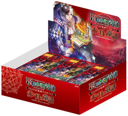 Force of Will FOW TCG Trading Card Game: G1 Crimson Moon's Fairy Tale Booster Box ENGLISH Version - 36 booster packs of 10 cards each