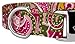 Country Brook Petz - Premium Pink Paisley Dog Collar - Paisley Collection with 6 Classy Designs (1 Inch, Large)