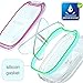 Pill Case - Water-Resistant Portable Travel Medicine Organizer Box for Purse or Pocket. Daily Medication Carry Case with Removable Compartment (Translucent)