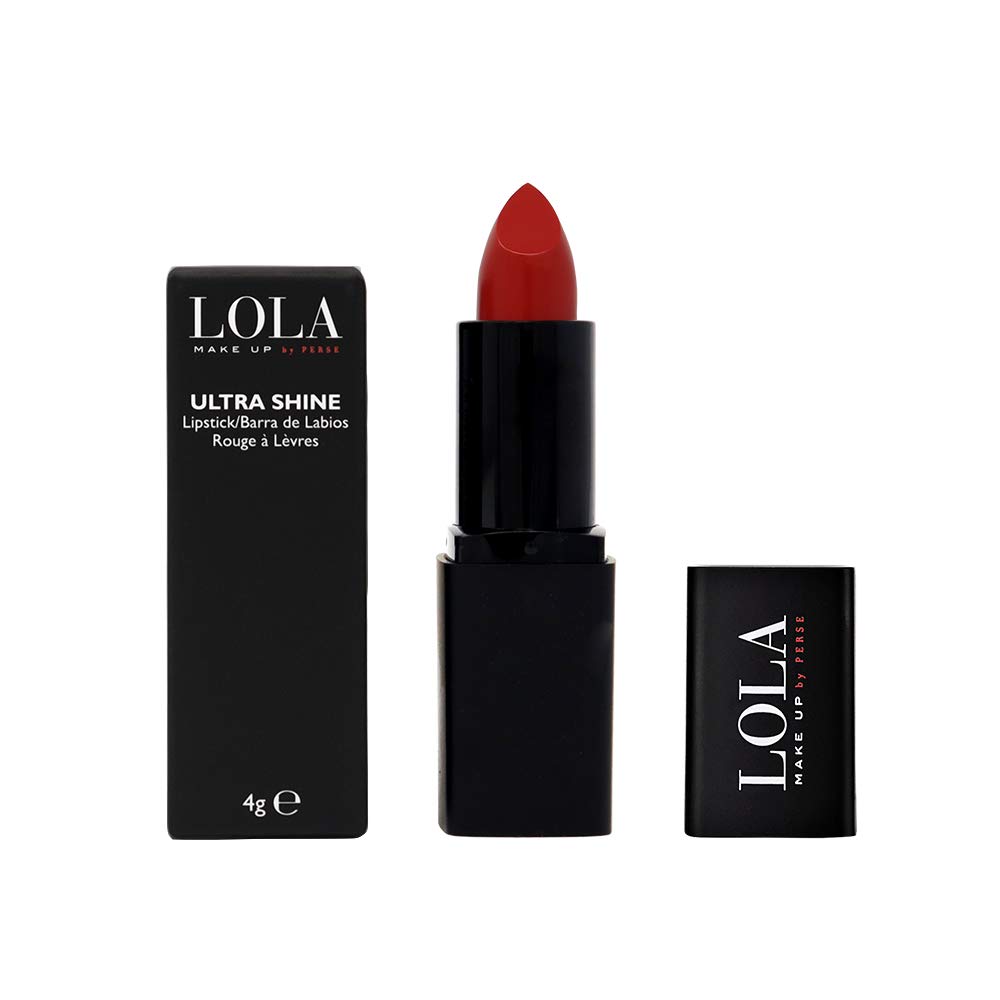 Lola Make-Up Ultra Shine Lipstick, Enriched With Antioxidant Vitamins A, C & E, Hyaluronic Acid No. 031 Chiffon Red, Vegan — image 1