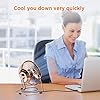 EasyAcc-USB-Desk-Fan-5-Inch-Desktop-Silent-Fan-Air-Circulator-2-Speeds-360-Rotation-Brushless-Motor-Noiseless-for-Home-and-Office-Laptop-Notebook-PC-Desk-Table-Fan-Metal-Brone EasyAcc USB Desk Fan 5 Inch Desktop Silent Fan Air Circulator 2 Speeds 360° Rotation Brushless Motor Noiseless for Home…