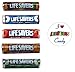 Life Savers Hard Candy Rolls, Bundle Variety Pack + Gift Magnet - 5 Flavors, Pep O Mint, Wild Cherry, Butter Rum, Wint O Green, 4 rolls of each, Total of 20 Rolls