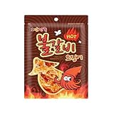 GANGWON Spicy Grilled Beef Ribs Dried Squid Snack X 5 Packs, perfect snack with beer