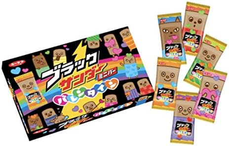 ブラックサンダー　ミニバー　バレンタインBOX　限定パッケージ　チョコレート 222g