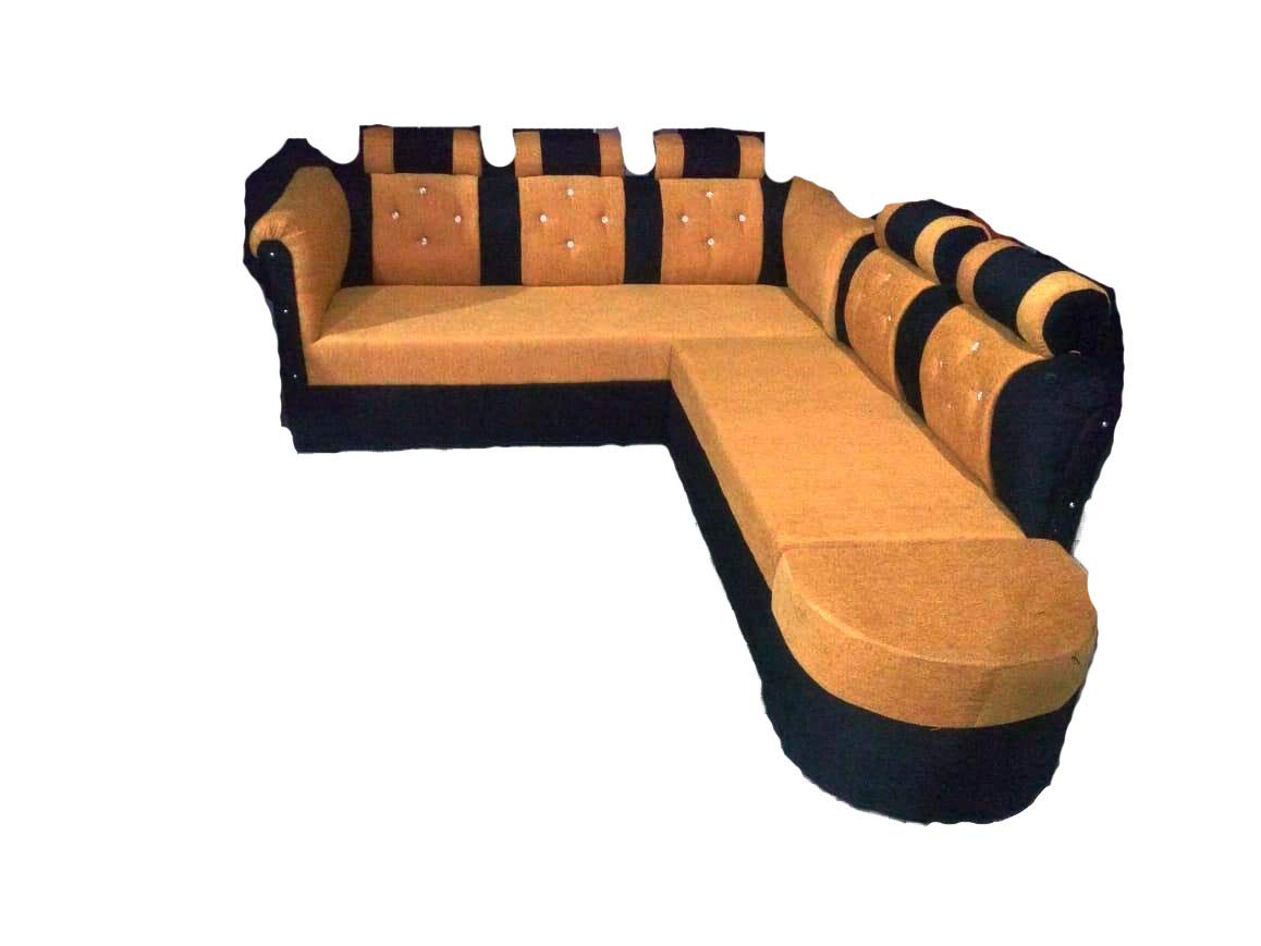 Jai Shankar Furniture 8 Seater Adjustable L Type Sectional Sofa