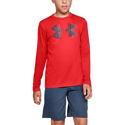 Amazon Red Long Sleeve Under Armour Shirt Boys Under Armour
