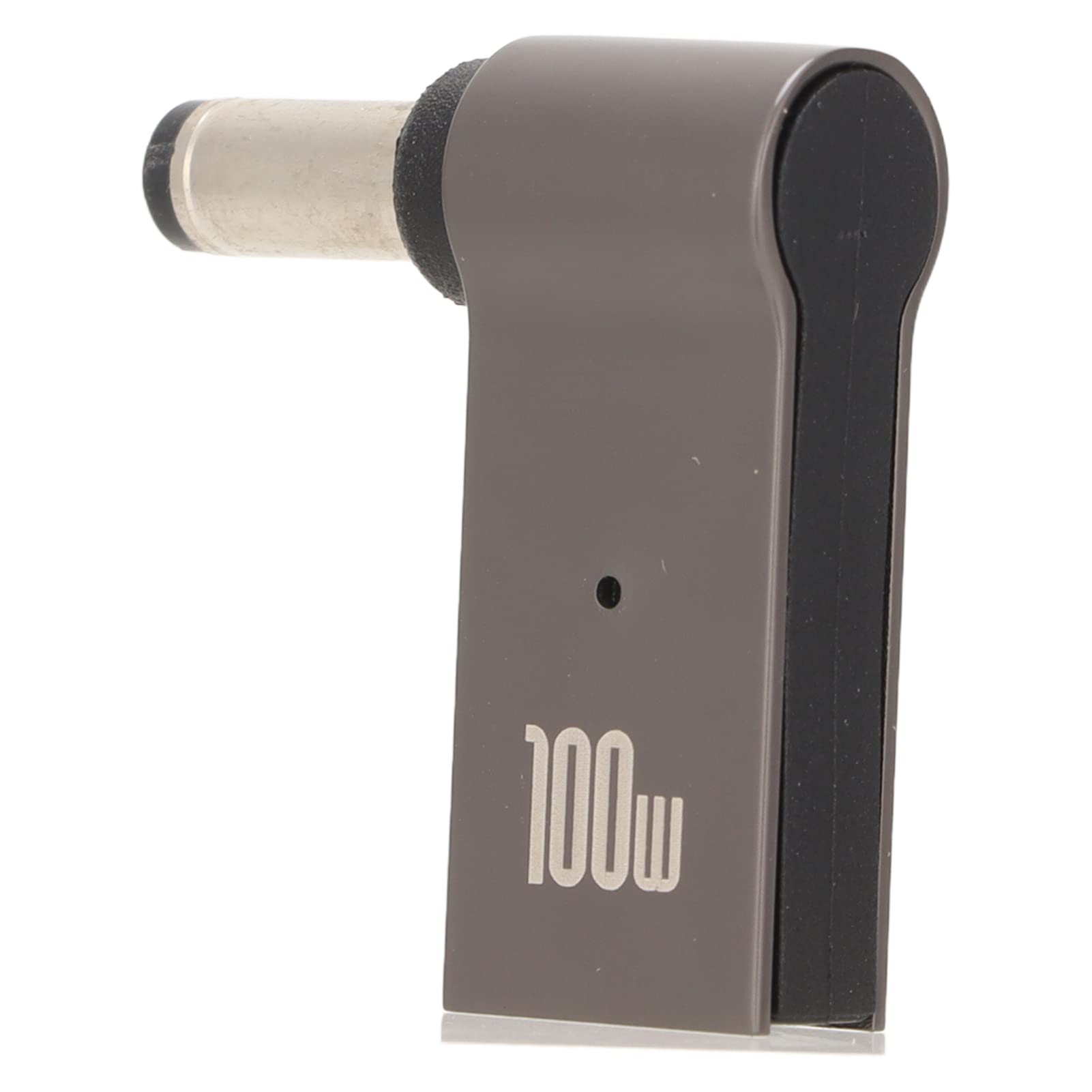 Yunseity 100W PD USB Type C to DC 5.5mm x 2.5mm Adapter, DC 5.5mm x 2.5mm Male Input to Type C Female Power Adapter, Aluminum Alloy, for Laptop Notebook