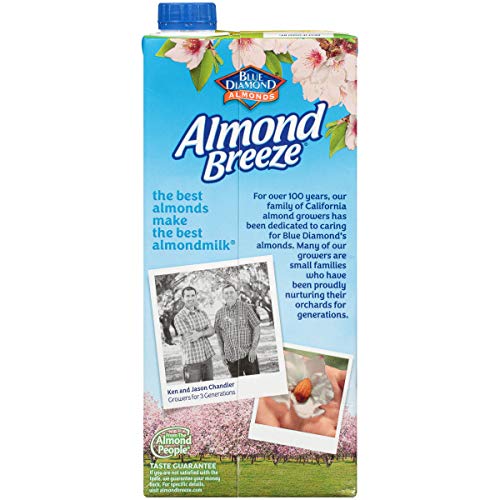 Almond Breeze Dairy Free Almondmilk, Original, 32 Fl Oz (Pack of 12