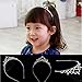 Buytra 2 Pack Wedding Party Bridal Bridesmaid Flower Crystal Heart Shape Princess Crown Headband Tiara for Girls Children, Silver