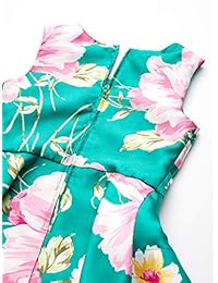 Amy Byer - Vestido de fiesta con falda doble asimétrica, para niñas