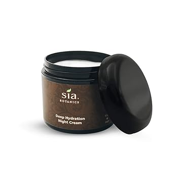 Download Amazon Com Sia Botanics Deep Hydration Night Cream Face 4 Oz Beauty PSD Mockup Templates